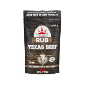Poppamies Texas Beef Rub maitseainesegu